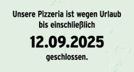 Urlaub bis 12.09.2025